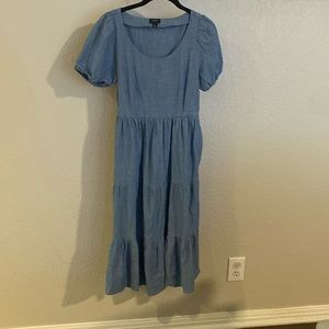 Denim Jcrew dress